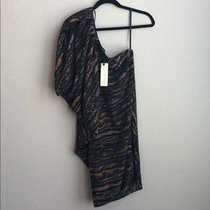 MM COUTURE by Miss Me one shoulder dress